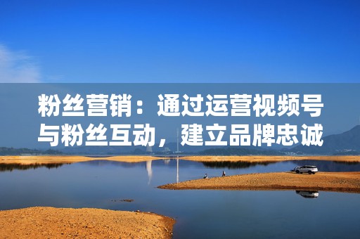 粉丝营销:通过运营视频号与粉丝互动,建立品牌忠诚度。 第2张 粉丝营销:通过运营视频号与粉丝互动,建立品牌忠诚度。 第2张