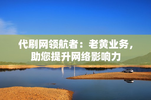 代刷网领航者:老黄业务,助您提升网络影响力 第2张 代刷网领航者:老黄业务,助您提升网络影响力 第2张