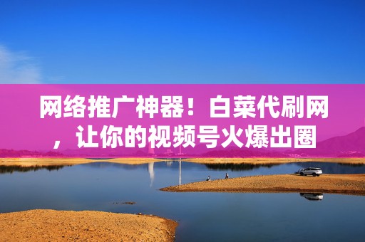 网络推广神器!白菜代刷网,让你的视频号火爆出圈 第2张 网络推广神器!白菜代刷网,让你的视频号火爆出圈 第2张