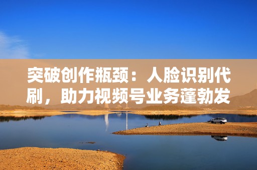 突破创作瓶颈:人脸识别代刷,助力视频号业务蓬勃发展 第2张 突破创作瓶颈:人脸识别代刷,助力视频号业务蓬勃发展 第2张