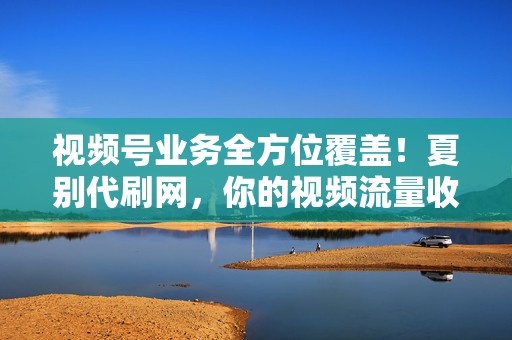视频号业务全方位覆盖！夏别代刷网，你的视频流量收割机  第2张