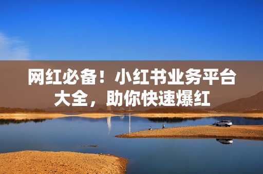 网红必备!小红书业务平台大全,助你快速爆红 第2张 网红必备!小红书业务平台大全,助你快速爆红 第2张